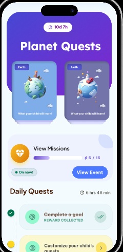 Preview of the AbtalQuest parent learning experience 2